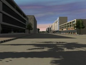 city in bangkok 3D Model
