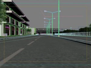 city in bangkok 3D Model