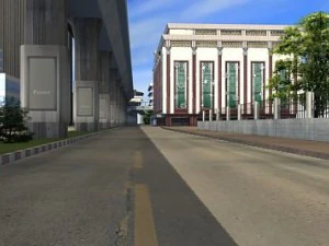 city in bangkok 3D Model