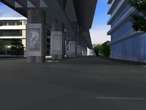 city in bangkok 3D Model