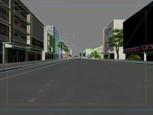 city in bangkok 3D Model