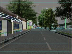 city in bangkok 3D Model