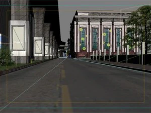 city in bangkok 3D Model