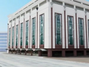 쇼핑몰의 눈부심 3D 모델