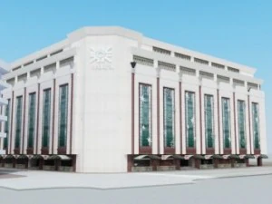 shopping mall bliunding 3D Model