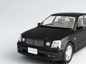 toyota progres 3D Model