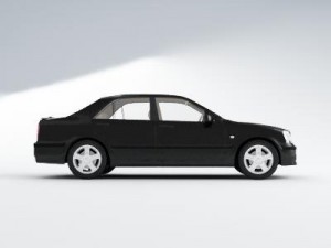 toyota progres 3D 模型