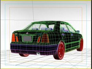 toyota progres 3D 模型