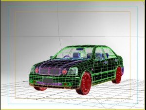 toyota progres 3D 模型