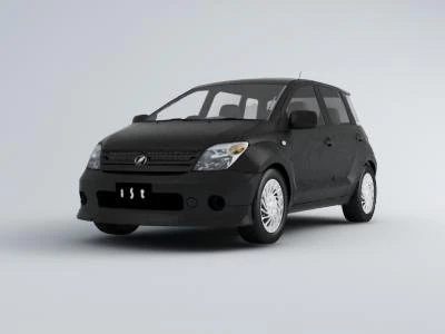 toyota ist 3D Model .c4d .max .obj .3ds .fbx .stl .blend 