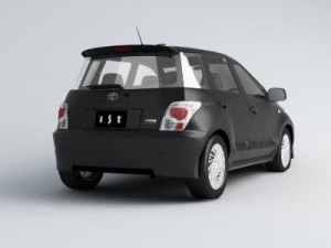toyota ist 3D 모델