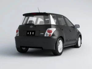 toyota ist 3D Model