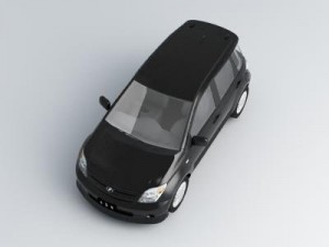 toyota ist 3D 모델