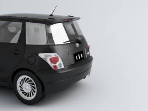 toyota ist 3D 모델