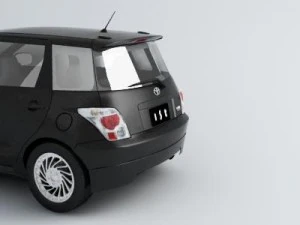 toyota ist 3D Model