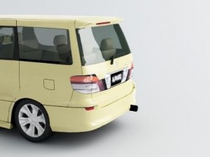 toyota alphard g 3D मॉडल