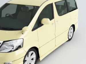 toyota alphard g 3D मॉडल