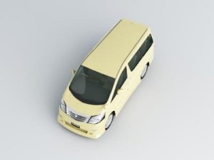 toyota alphard g 3D मॉडल