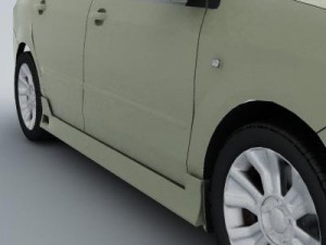 toyota allex 3D मॉडल