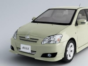 toyota allex 3D मॉडल