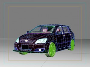 toyota allex 3D मॉडल