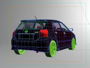 toyota allex 3D मॉडल