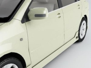 toyota allex 3D मॉडल