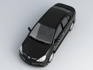 toyota allion 3D मॉडल