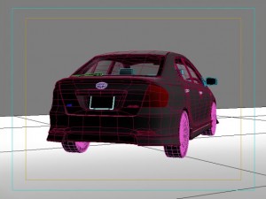 toyota allion 3D मॉडल