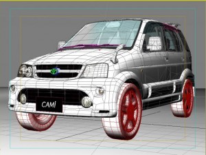 toyota cami 3D Model