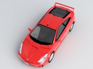 toyota celica 3D-Modell