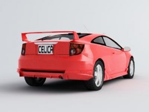 toyota celica 3D-Modell