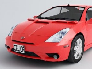 toyota celica 3D-Modell
