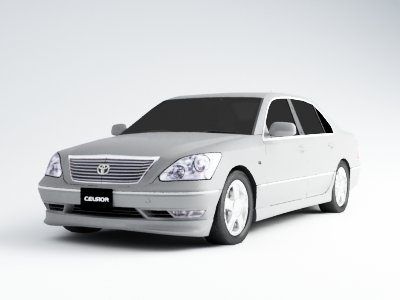 toyota celsior Model 3D .c4d .max .obj .3ds .fbx .stl .blend 