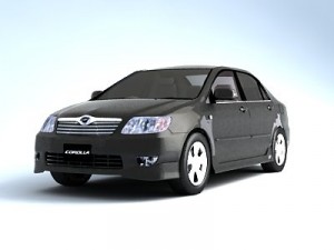 toyota corolla 3D Model