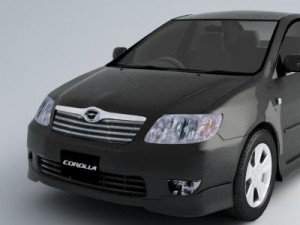 toyota corolla 3D मॉडल