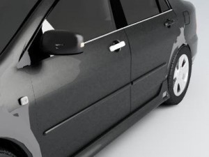 toyota corolla 3D मॉडल