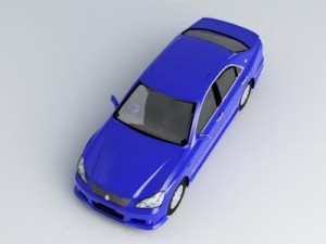 toyota crownathlete 3D 모델