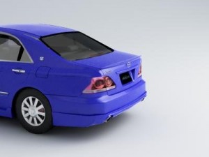 toyota crownathlete 3D 모델