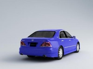toyota crownathlete 3D 모델