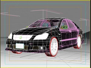toyota crownathlete 3D 모델