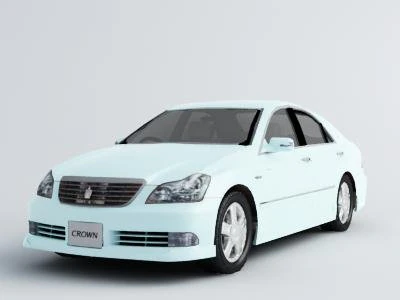 toyota crownroyal 3D Model .c4d .max .obj .3ds .fbx .stl .blend 