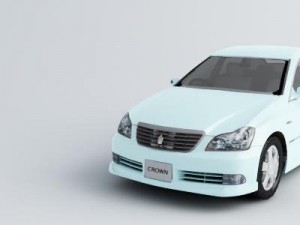 toyota crownroyal 3Dモデル