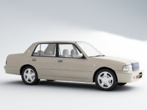 toyota crown sedan Modelo 3D