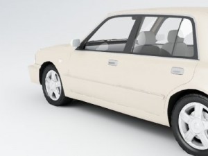 toyota crown sedan 3D-Modell