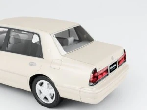 toyota crown sedan 3D Model