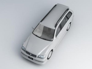 toyota eatate 3D मॉडल