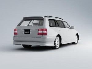 toyota eatate 3D मॉडल