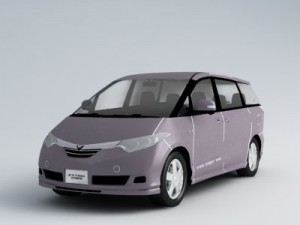 toyota estima 3D Model