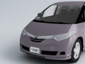 toyota estima 3D Model